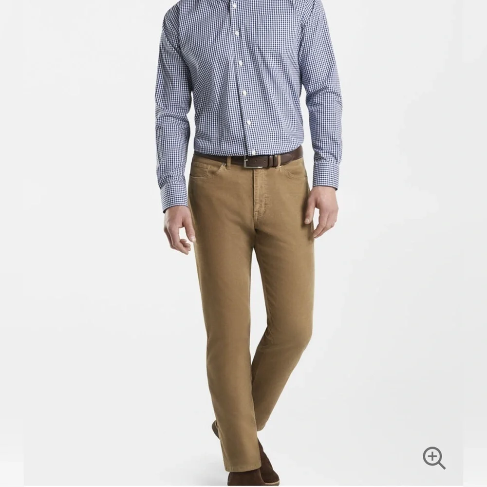 Peter Miller Men's Superior Soft Corduroy Five-Pocket Pant size 36  29”inseam